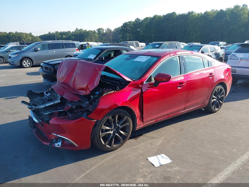 Vin: jm1gj1w58g1439164, lot: 46737770, mazda mazda6 i grand touring 20162