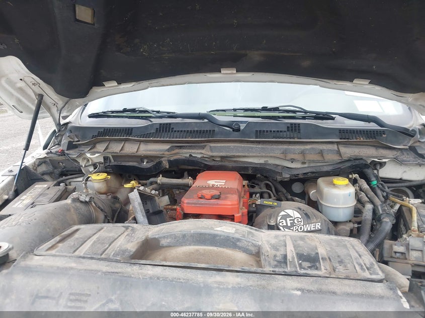 DODGE RAM 2500 2012 VIN 3C6UD5FL2CG312557
