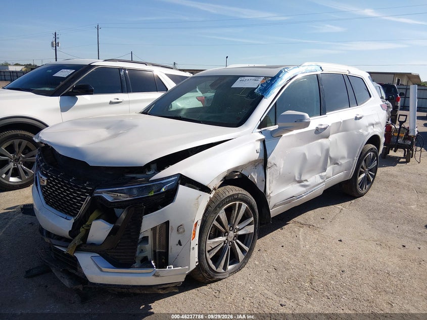 Vin: 1gykpcrs9lz198548, lot: 46737780, cadillac xt6 fwd premium luxury 20202