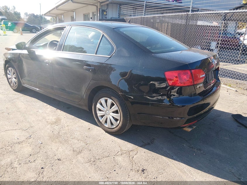 Vin: 3vw2k7aj7dm366976, lot: 46737782, volkswagen jetta 2.0l s 20133