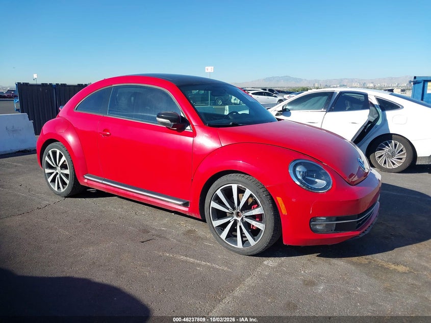 VOLKSWAGEN BEETLE 2013 VIN 3VWVA7AT3DM607384