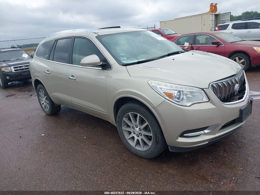 Vin: 5gakvbkd8fj144129, lot: 46737826, buick enclave leather 20151