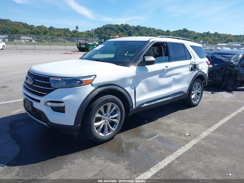 Vin: 1fmsk8dh2lgc88287, lot: 46737850, ford explorer xlt 20202