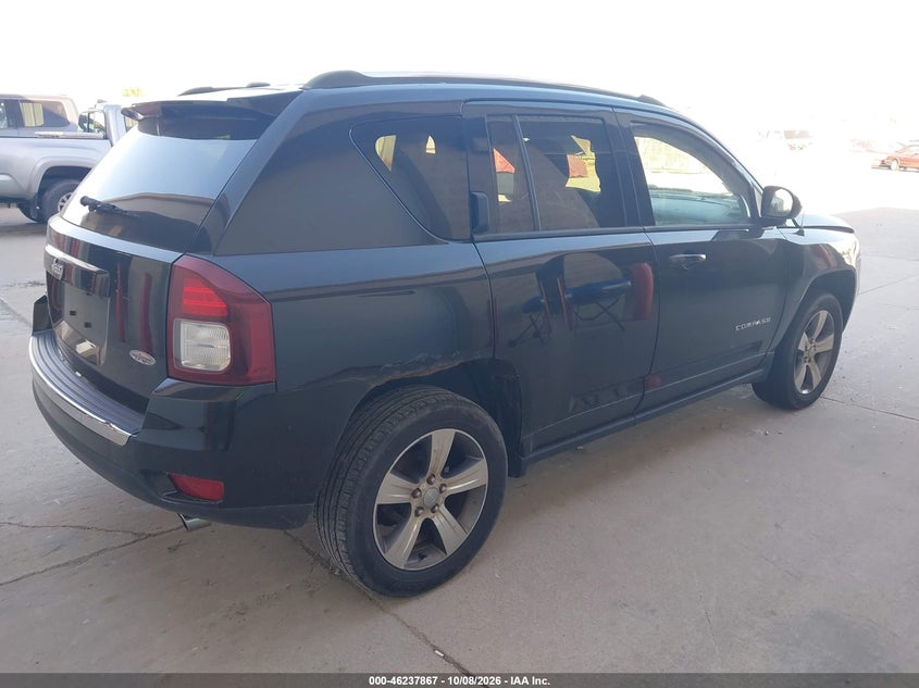 Vin: 1c4njdeb8gd745067, lot: 46737861, jeep compass high altitude edition 20164