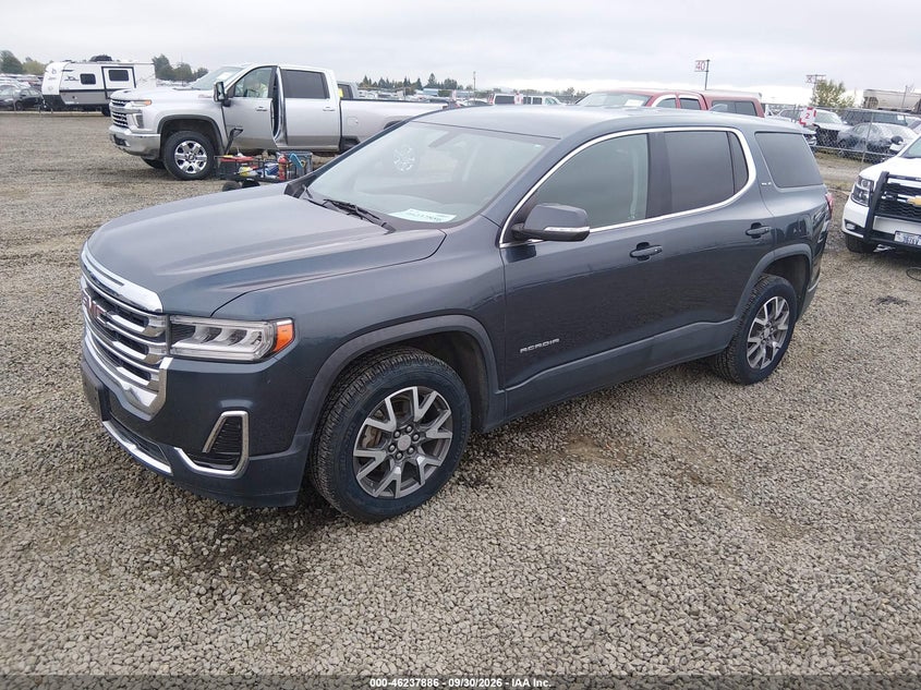 Vin: 1gkknrls4lz123008, lot: 46737880, gmc acadia fwd sle 20202