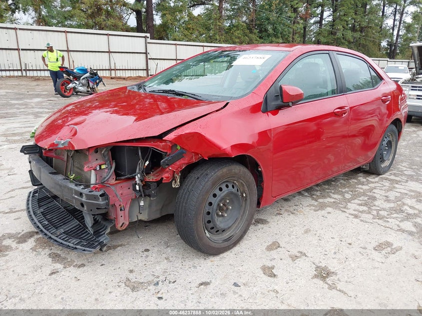 Vin: 2t1burhe9fc441688, lot: 46737881, toyota corolla le 20152