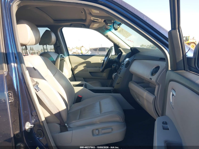 HONDA PILOT 2013 VIN 5FNYF3H55DB023381