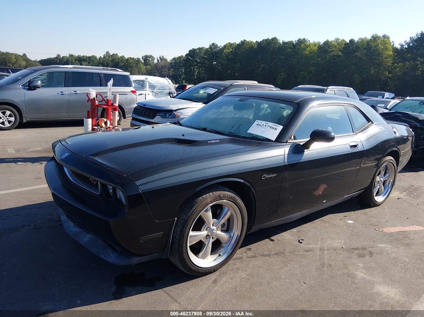 Vin: 2b3cj5dtxah324129, lot: 46737902, dodge challenger r/t 20102