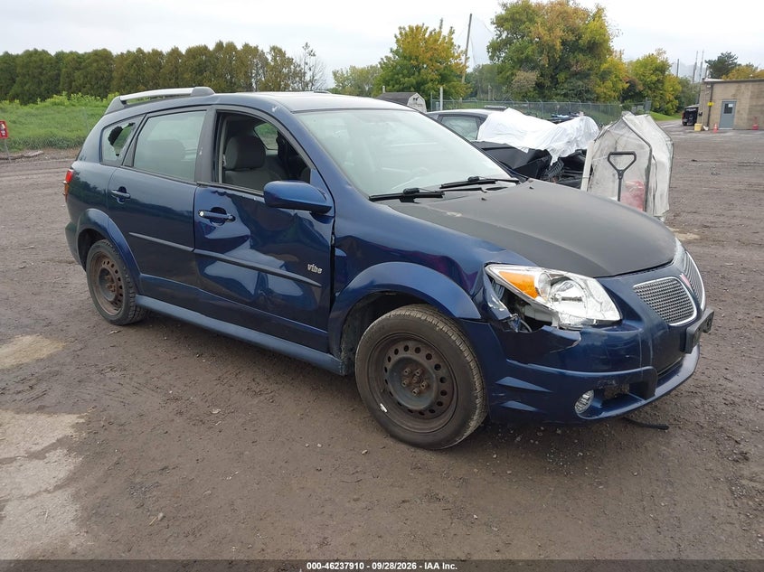 2007 Pontiac Vibe, Правый бок, IAAI, VIN 5Y2SL65897Z442024