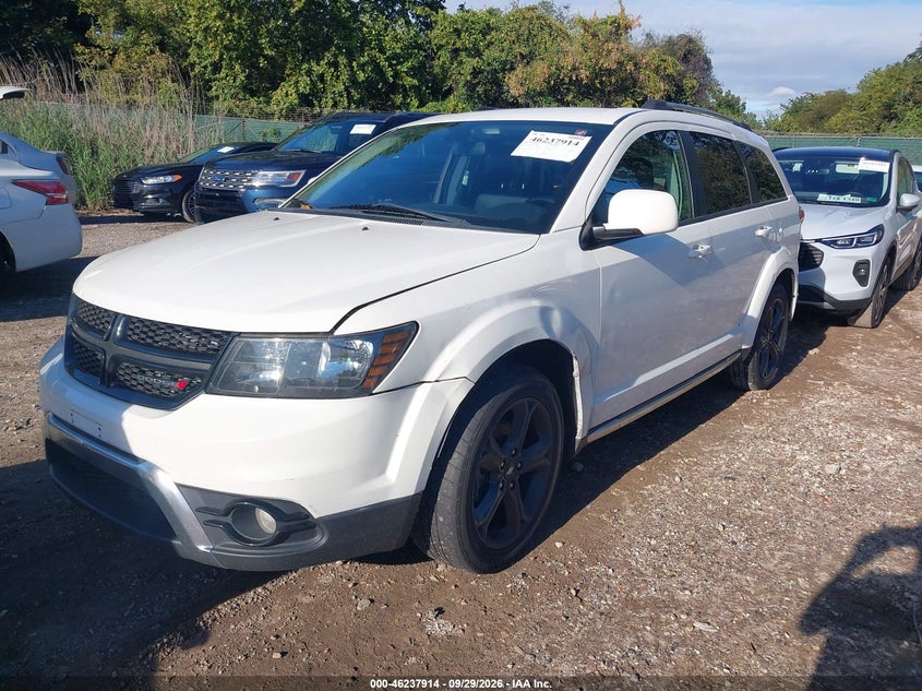 Vin: 3c4pddgg5jt387176, lot: 46737908, dodge journey crossroad awd 20182