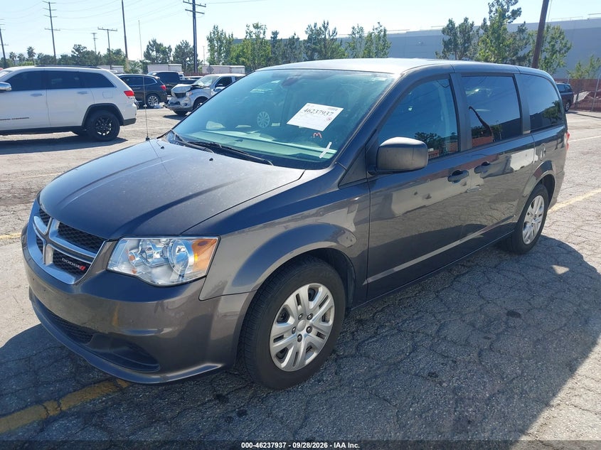 Vin: 2c4rdgbg2kr500359, lot: 46737931, dodge grand caravan se 20192