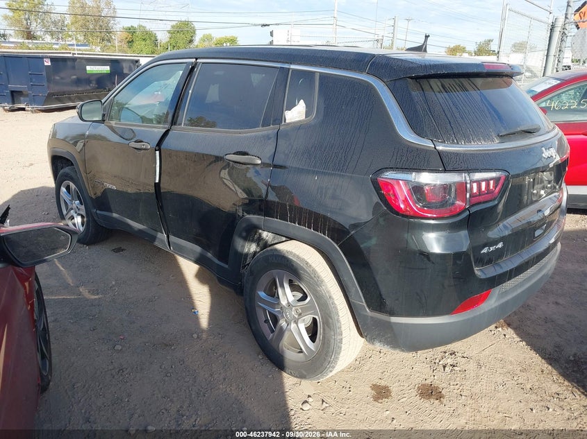 Vin: 3c4njdan9pt514186, lot: 46737936, jeep compass sport 4x4 20233