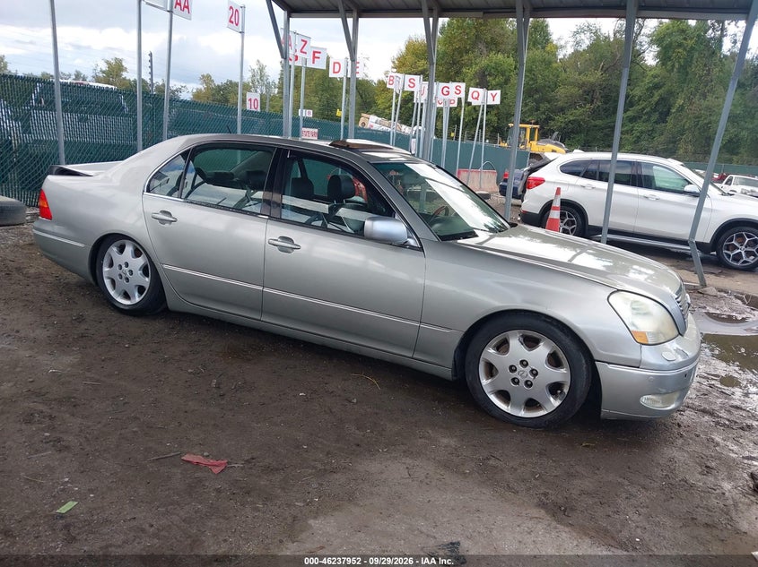 LEXUS LS 430 2003 VIN JTHBN30F230110390
