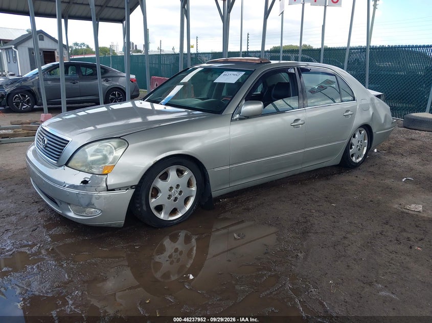 LEXUS LS 430 2003 VIN JTHBN30F230110390