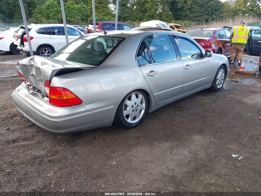 LEXUS LS 430 2003 VIN JTHBN30F230110390
