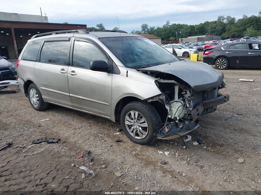 2006 Toyota Sienna Ce, Перёд, IAAI, VIN 5TDZA23C36S512072