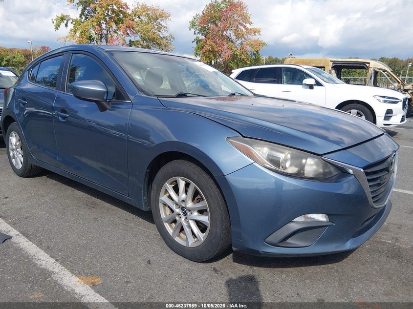 Vin: jm1bm1l70e1206335, lot: 46737983, mazda mazda3 i touring 20141
