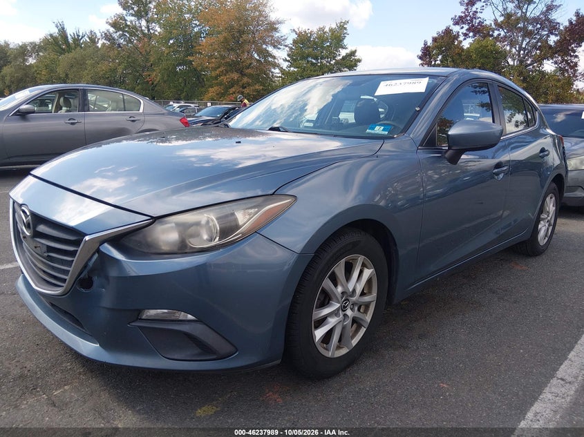 2014 Mazda 3, Удар сзади, IAAI, VIN JM1BM1L70E1206335 — фото 2