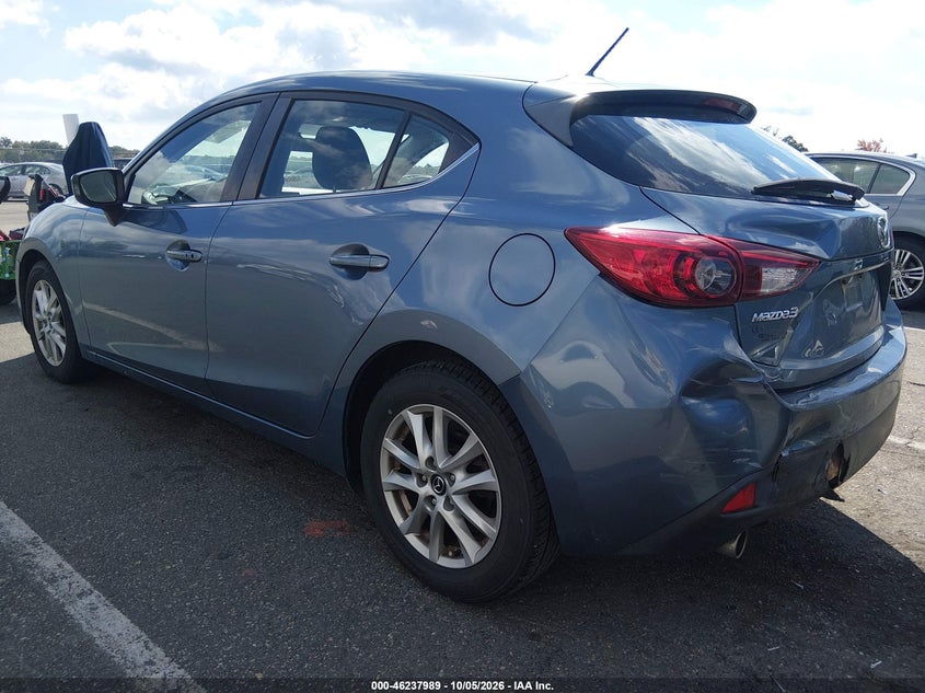 Vin: jm1bm1l70e1206335, lot: 46737983, mazda mazda3 i touring 20143