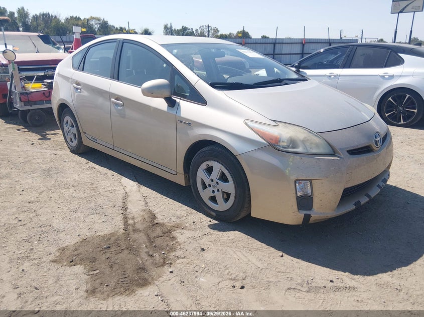 TOYOTA PRIUS 2010 VIN JTDKN3DUXA0160803
