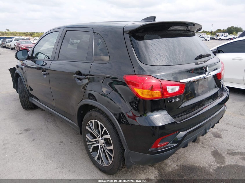 MITSUBISHI OUTLANDER SPORT 2019 VIN JA4AP4AU3KU015526
