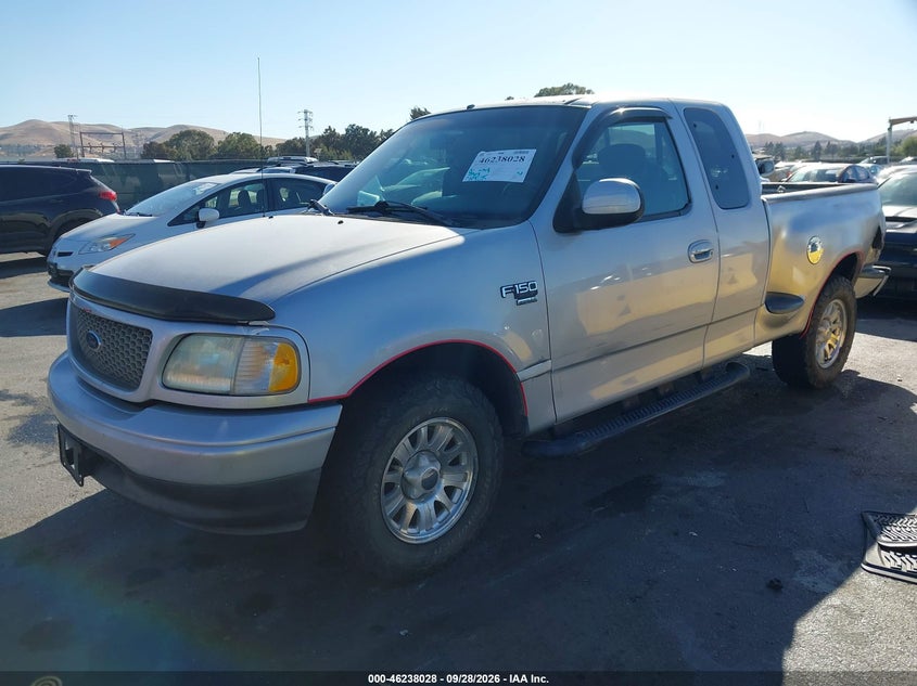 2003 Ford F-150 Lariat/Xl/Xlt, Левый зад, IAAI, VIN 1FTRX07L63KA84661 — фото 2