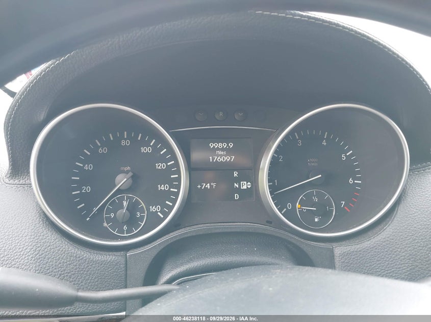 MERCEDES-BENZ GL-CLASS 2009 VIN 4JGBF71E69A496631
