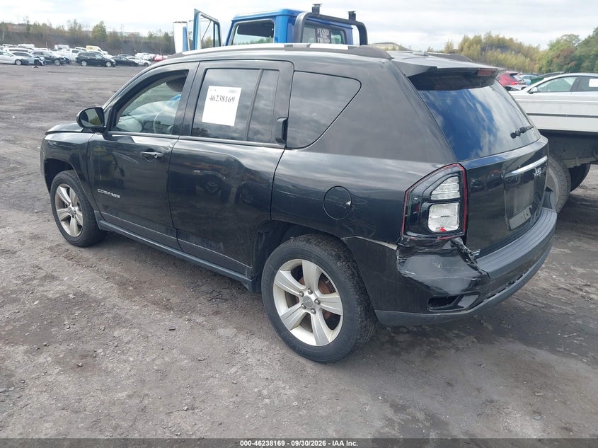 Vin: 1c4njcba4gd705364, lot: 46738163, jeep compass sport 20163