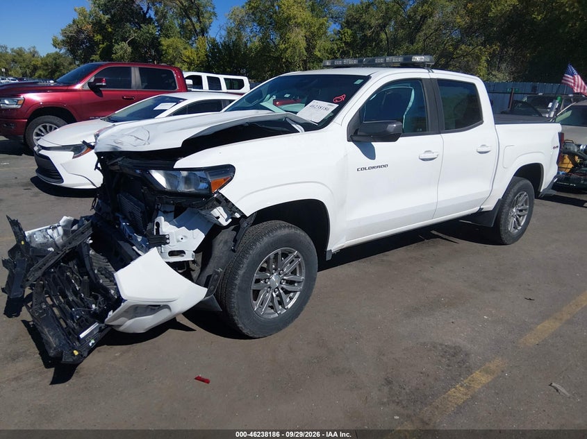 Vin: 1gcptcek0p1187441, lot: 46738180, chevrolet colorado 4wd  short box lt 20232