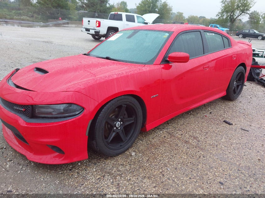 Vin: 2c3cdxct8kh575210, lot: 46738188, dodge charger r/t rwd 20192