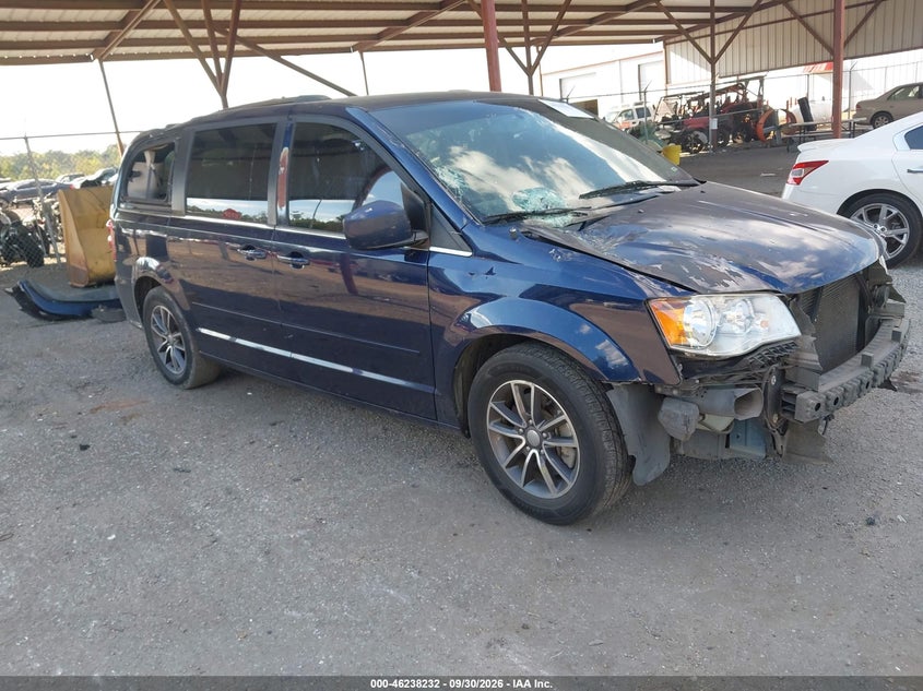 Vin: 2c4rdgcg3hr664419, lot: 46738227, dodge grand caravan sxt 2017 img_1