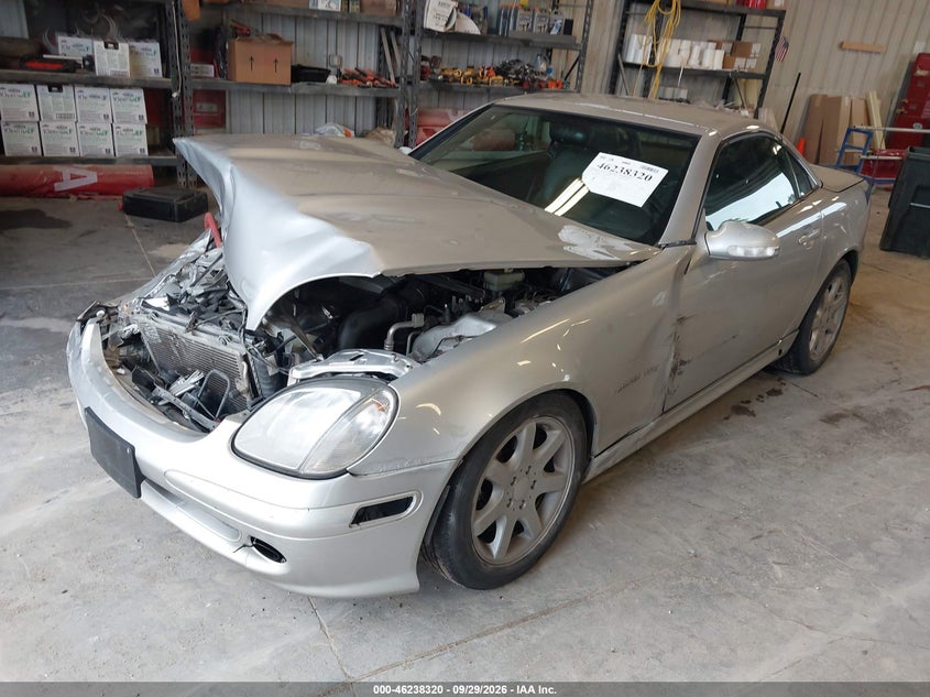 MERCEDES-BENZ SLK 230 2003 VIN WDBKK49F83F271678