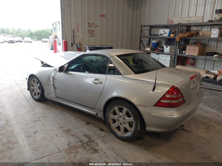 MERCEDES-BENZ SLK 230 2003 VIN WDBKK49F83F271678