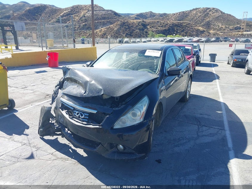 Vin: jn1cv6ar4dm359156, lot: 46738316, infiniti g37x 20132