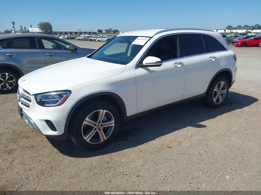 Vin: w1n0g8db3nv390374, lot: 46738317, mercedes-benz glc 300 suv 20222