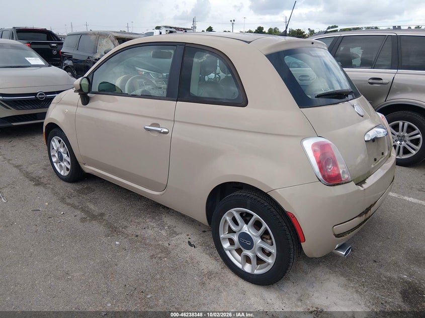FIAT 500 2012 VIN 3C3CFFAR8CT370166