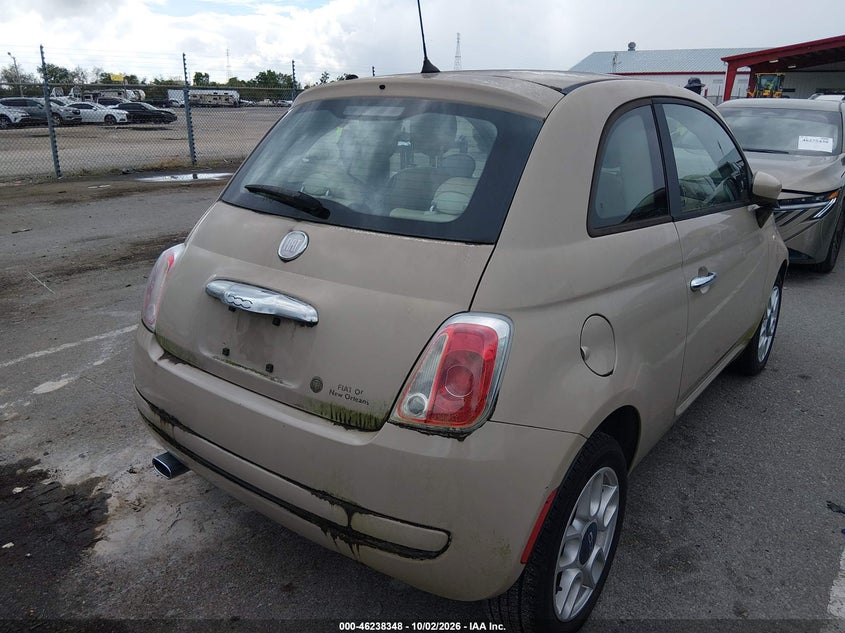 FIAT 500 2012 VIN 3C3CFFAR8CT370166
