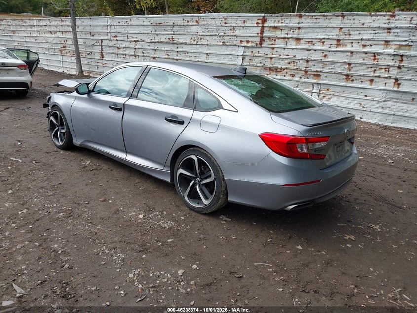 Vin: 1hgcv1f42ma012277, lot: 46738368, honda accord sport special edition 20213