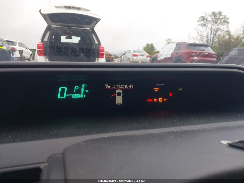TOYOTA PRIUS C 2013 VIN JTDKDTB30D1536145