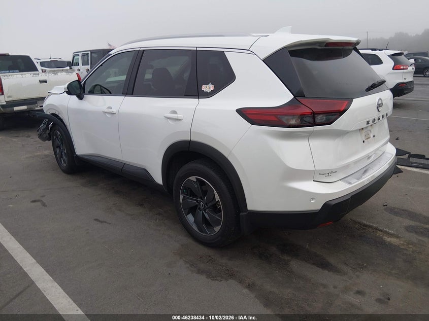 Vin: 5n1bt3ba0sc837156, lot: 46738428, nissan rogue sv fwd 20253