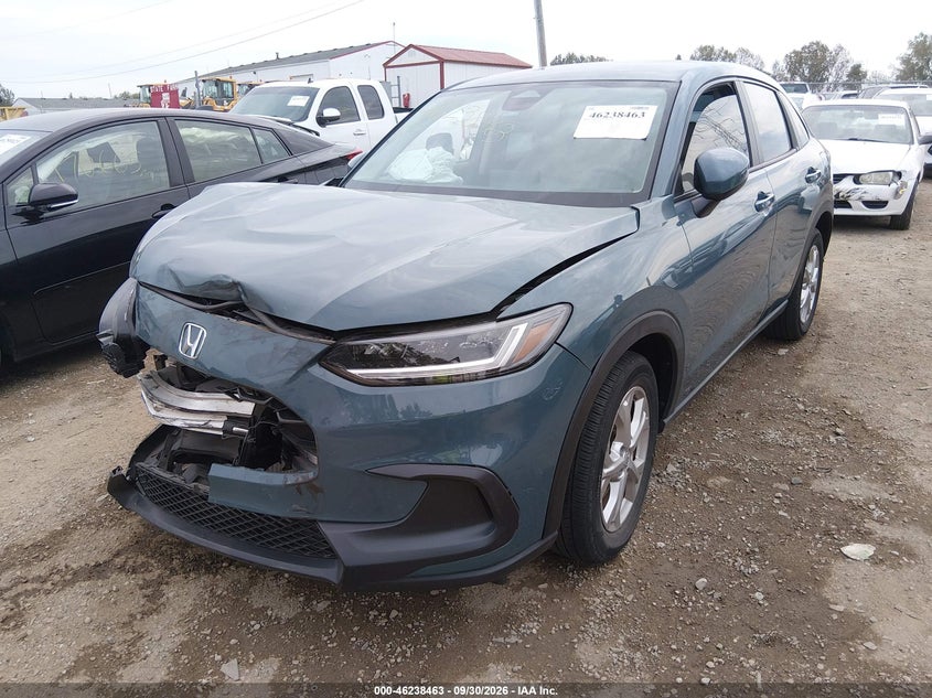 2024 Honda Hr-V Awd Lx, Front End, IAAI, VIN 3CZRZ2H33RM785559 — photo 2