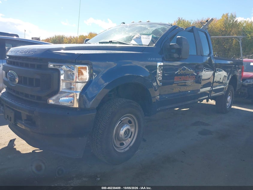 Vin: 1ft7x2b68lee40630, lot: 46738483, ford f-250 xl 20202