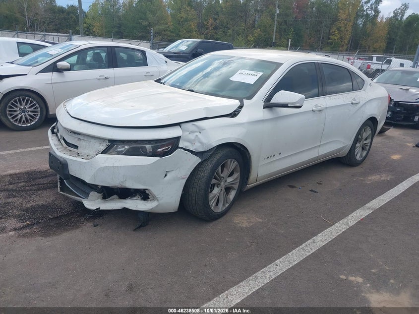Vin: 2g1115sl7f9179294, lot: 46738502, chevrolet impala 1lt 20152