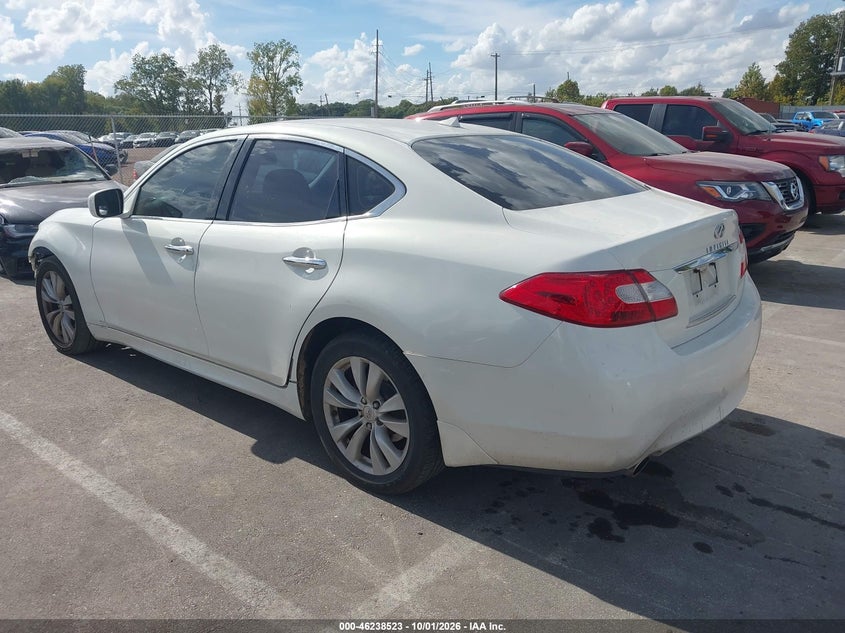 Vin: jn1by1ap1bm324155, lot: 46738517, infiniti m37 20113