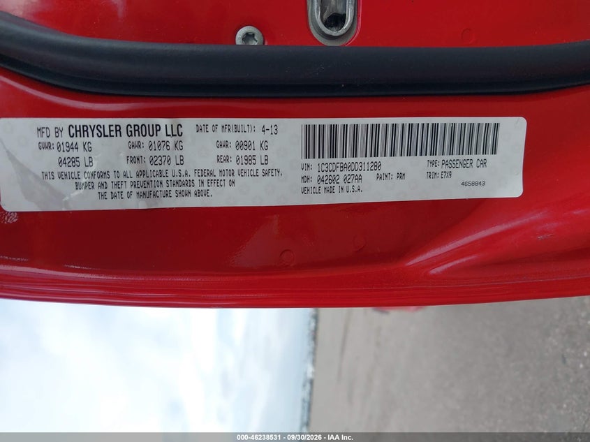 2013 DODGE DART SXT · Photo 9