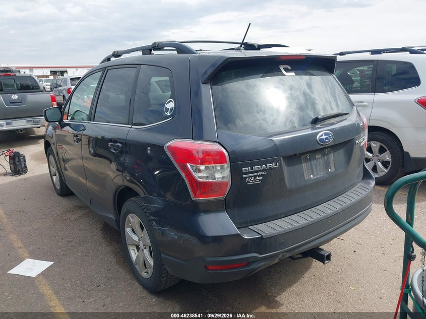 Vin: jf2sjahc3fh570368, lot: 46738535, subaru forester 2.5i limited 20153