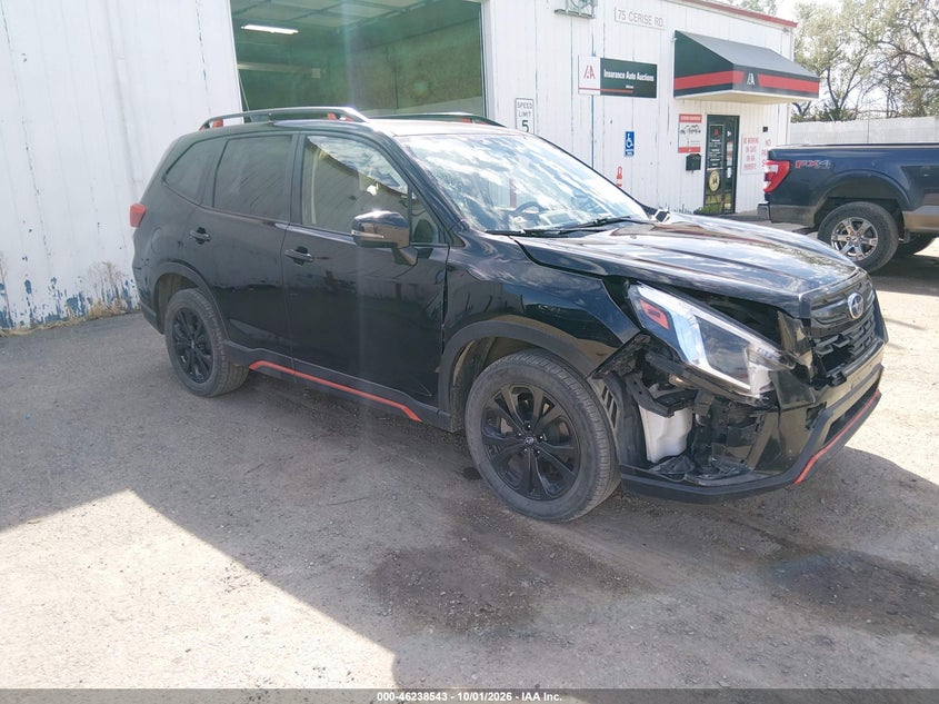 Vin: jf2skajc6ph514451, lot: 46738537, subaru forester sport 2023 img_1