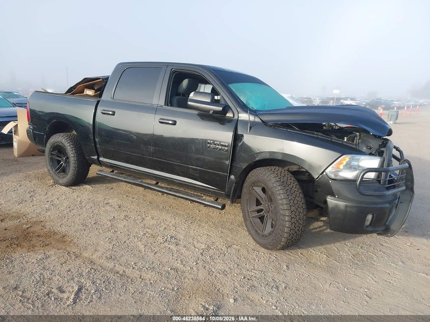 Vin: 1c6rr6lg7hs651500, lot: 46738558, ram 1500 big horn  4x2 5'7 box 20171