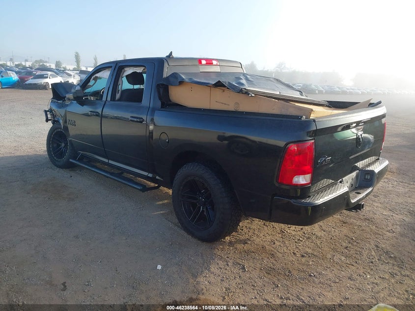Vin: 1c6rr6lg7hs651500, lot: 46738558, ram 1500 big horn  4x2 5'7 box 20173