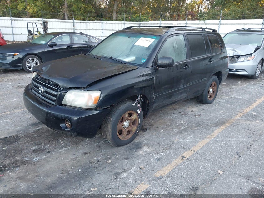 TOYOTA HIGHLANDER 2004 VIN JTEGD21A740090609